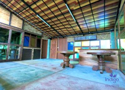 Property for sale ideal for  restaurant, coffee shop, home stay business. Saraphi, Chiang Mai