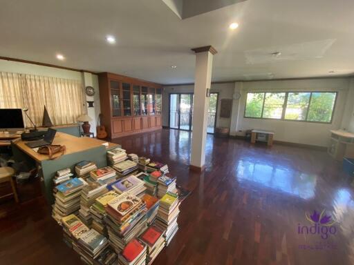 Renovations project! 3 Bedroom house  with a large yard for sale in San Kamphaeng