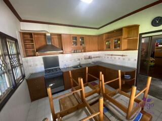 Renovations project! 3 Bedroom house  with a large yard for sale in San Kamphaeng