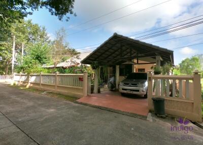 Very peaceful and quiet! Lovely 3 bedroom single storey home with a lovely and shady courtyard. Doi Saket, Chiang Mai.