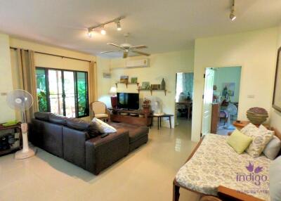 Very peaceful and quiet! Lovely 3 bedroom single storey home with a lovely and shady courtyard. Doi Saket, Chiang Mai.