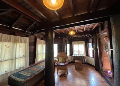 Beautiful Thai teak home on a 2 rai property in Doi Saket. Ideal for a homestay / bed and breakfast business.