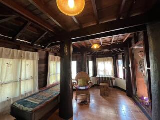 Beautiful Thai teak home on a 2 rai property in Doi Saket. Ideal for a homestay / bed and breakfast business.