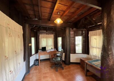 Beautiful Thai teak home on a 2 rai property in Doi Saket. Ideal for a homestay / bed and breakfast business.