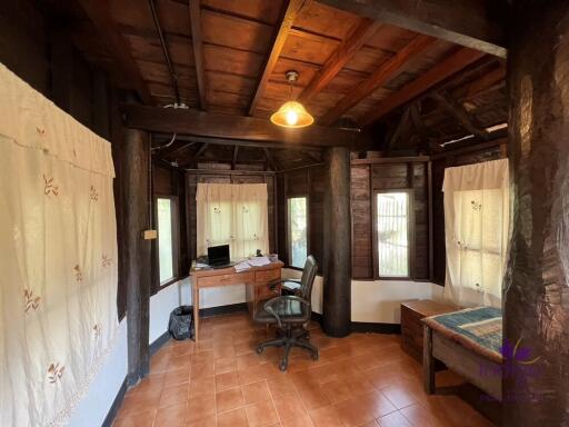 Beautiful Thai teak home on a 2 rai property in Doi Saket. Ideal for a homestay / bed and breakfast business.