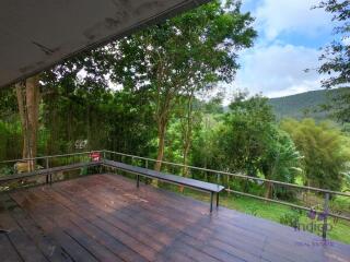 Beautiful Property with 2 houses with wonderful mountain and valley view in Sankampheng, Chiang Mai