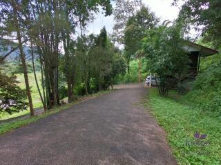 Beautiful Property with 2 houses with wonderful mountain and valley view in Sankampheng, Chiang Mai