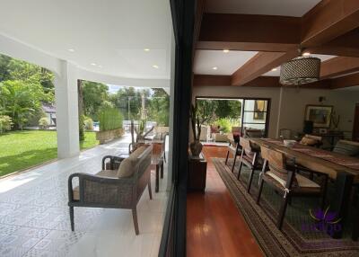 Splendid 5 rai property with an amazing 4 bedroom home, salt water pool and lake Doi Saket Chiangmai