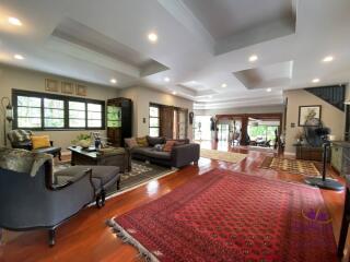 Splendid 5 rai property with an amazing 4 bedroom home, salt water pool and lake Doi Saket Chiangmai