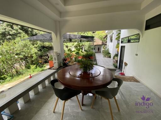 Splendid 5 rai property with an amazing 4 bedroom home, salt water pool and lake Doi Saket Chiangmai