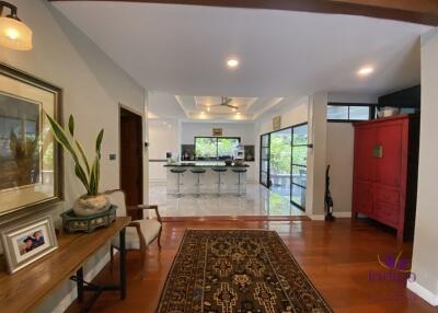 Splendid 5 rai property with an amazing 4 bedroom home, salt water pool and lake Doi Saket Chiangmai