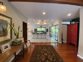 Splendid 5 rai property with an amazing 4 bedroom home, salt water pool and lake Doi Saket Chiangmai