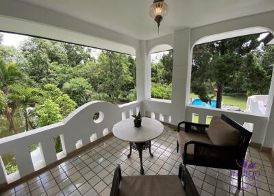 Splendid 5 rai property with an amazing 4 bedroom home, salt water pool and lake Doi Saket Chiangmai