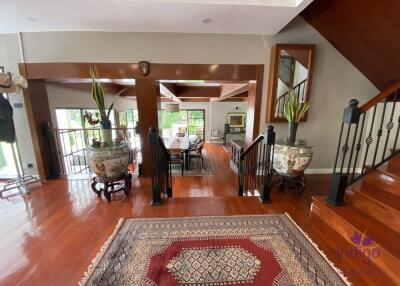 Splendid 5 rai property with an amazing 4 bedroom home, salt water pool and lake Doi Saket Chiangmai