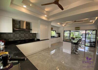 Splendid 5 rai property with an amazing 4 bedroom home, salt water pool and lake Doi Saket Chiangmai