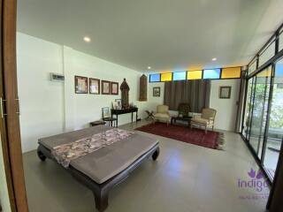 Splendid 5 rai property with an amazing 4 bedroom home, salt water pool and lake Doi Saket Chiangmai