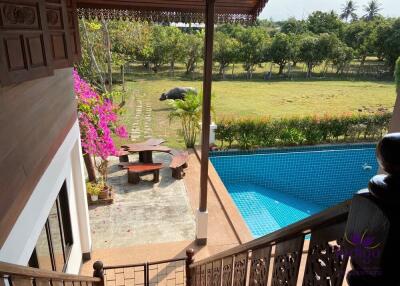 Large property on 4+ rai land for sale 6 bedrooms near Mae Jo University Sansai Chiangmai