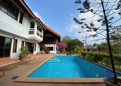 Large property on 4+ rai land for sale 6 bedrooms near Mae Jo University Sansai Chiangmai