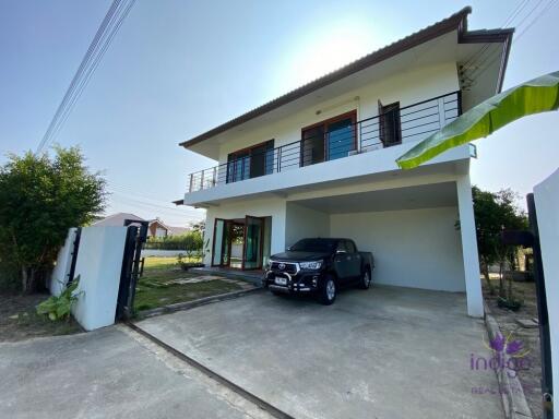 For Sale Lovely home on a large corner plot of 125 wah 4 bedroom 4 Bathroom at Hangdong Chiangmai