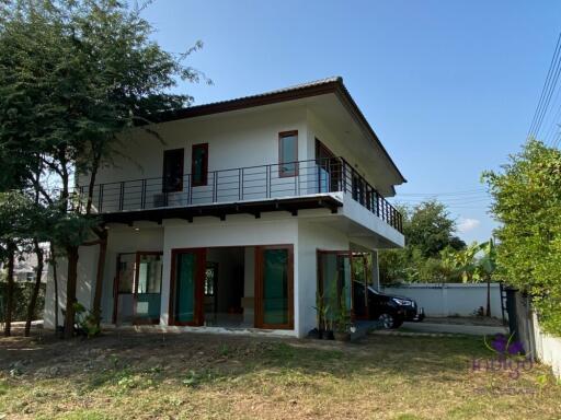 For Sale Lovely home on a large corner plot of 125 wah 4 bedroom 4 Bathroom at Hangdong Chiangmai