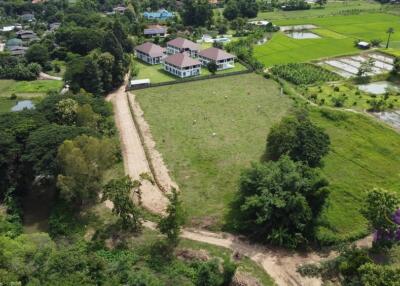 Land for sale with mountain view in Mae On, San Kamphaeng, Chiang Mai