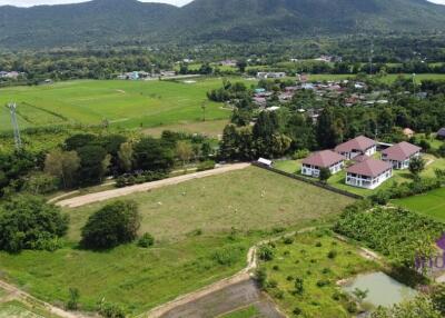 Land for sale with mountain view in Mae On, San Kamphaeng, Chiang Mai