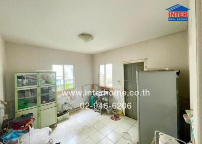 Spacious kitchen with natural light