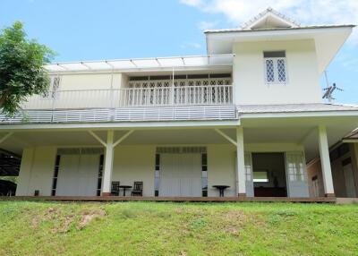 Exterior view of a two-story residential house