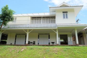 Exterior view of a two-story residential house