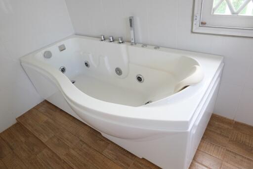 Modern bathtub with jets