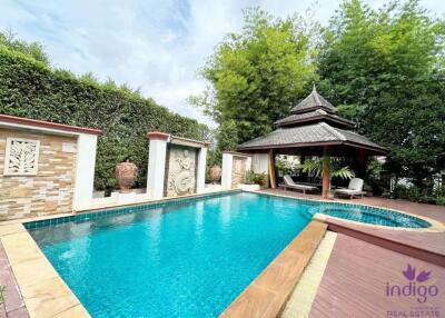 Grand 6 bedroom pool villa for sale in a great neighbourhood, Lanna Ville, near Meechok Plaza, Sanphisuea, Muang ,Chiang Mai