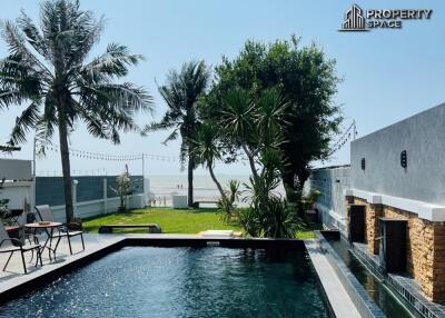 Luxury Beachfront 4 Bedroom Pool Villa In North Pattaya For Rent