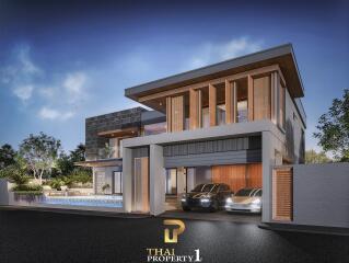 Luxury 2-Story Pool Villa - The Arowanyx Pattaya