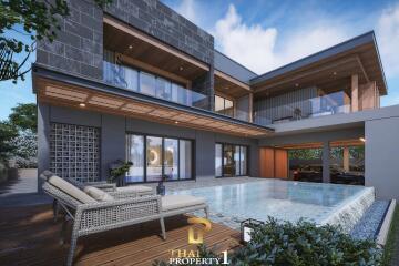 Luxury 2-Story Pool Villa - The Arowanyx Pattaya