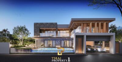 Luxury 2-Story Pool Villa - The Arowanyx Pattaya