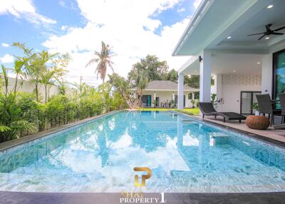 New Fully Furnished 5 Bed Pool Villa Including Guest house