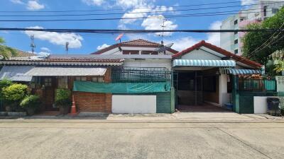 Front view of the house