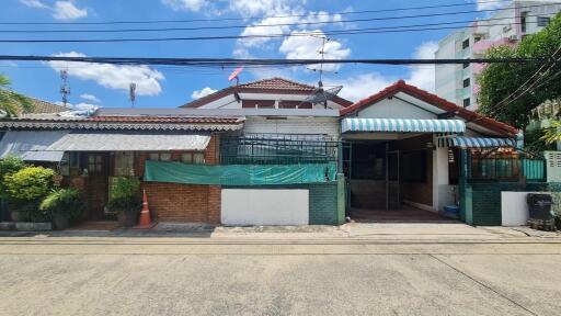 Front view of the house