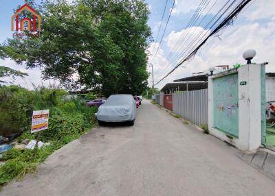 Street view with cars and a 