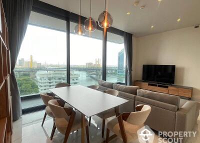 2-BR Condo at Canapaya Residences Rama 3 close to Phra Ram 3