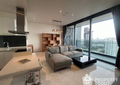 2-BR Condo at Canapaya Residences Rama 3 close to Phra Ram 3