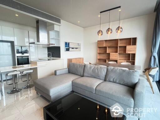 2-BR Condo at Canapaya Residences Rama 3 close to Phra Ram 3