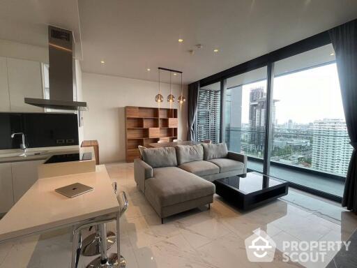 2-BR Condo at Canapaya Residences Rama 3 close to Phra Ram 3