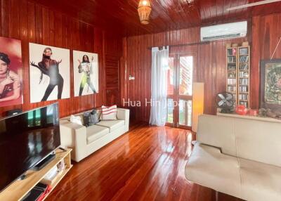 2.5 Bedroom Teakwood House with Private Pool for Rent near Bluport and BECC International School, off Soi 112 Hua Hin