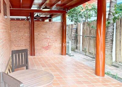 2.5 Bedroom Teakwood House with Private Pool for Rent near Bluport and BECC International School, off Soi 112 Hua Hin