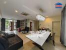 Spacious living area with modern amenities