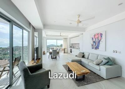 2-Bed Apartment With Incredible Views in Plai Laem