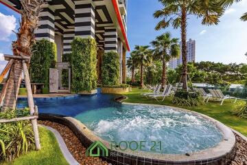 Unmissable Opportunity! New room luxury condo in the heart of Jomtien only 300 meters from the sea.