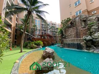 Fully Furnished 1-Bedroom in Resort-Style Condo Near Jomtien Beach – Perfect for Relaxation and Investment /S-0874