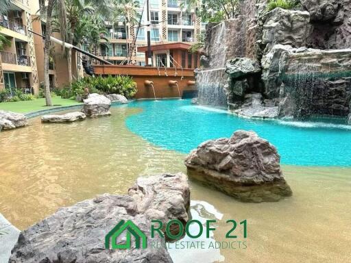 Fully Furnished 1-Bedroom in Resort-Style Condo Near Jomtien Beach – Perfect for Relaxation and Investment /S-0874